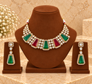Avni - Red And Green Combination