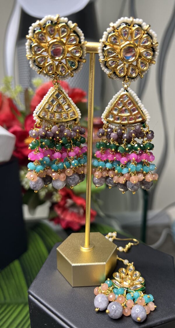 Multi Coloured Beads Choker Set